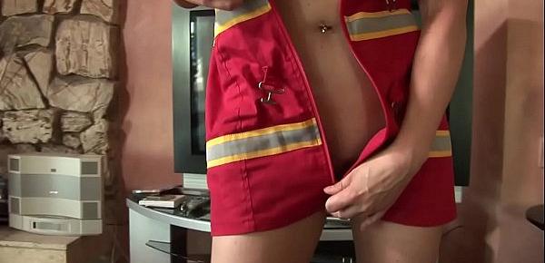  Cassidy - Under his uniform there is a body full of desire and eager for your cock